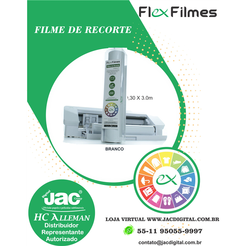 Filme De Recorte Smart Flex Cut Jac Digital 0222